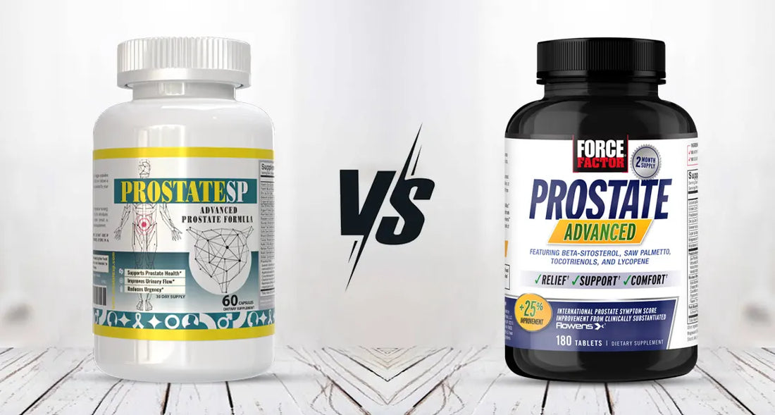 Prostate SP Vs Force Factor Prostate Advanced