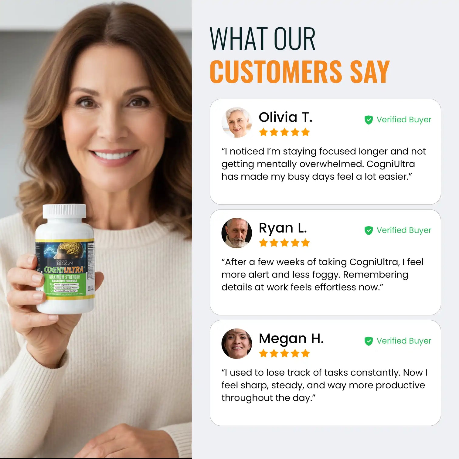 CogniUltra | Cognitive Support Formula with Potent Ingredients