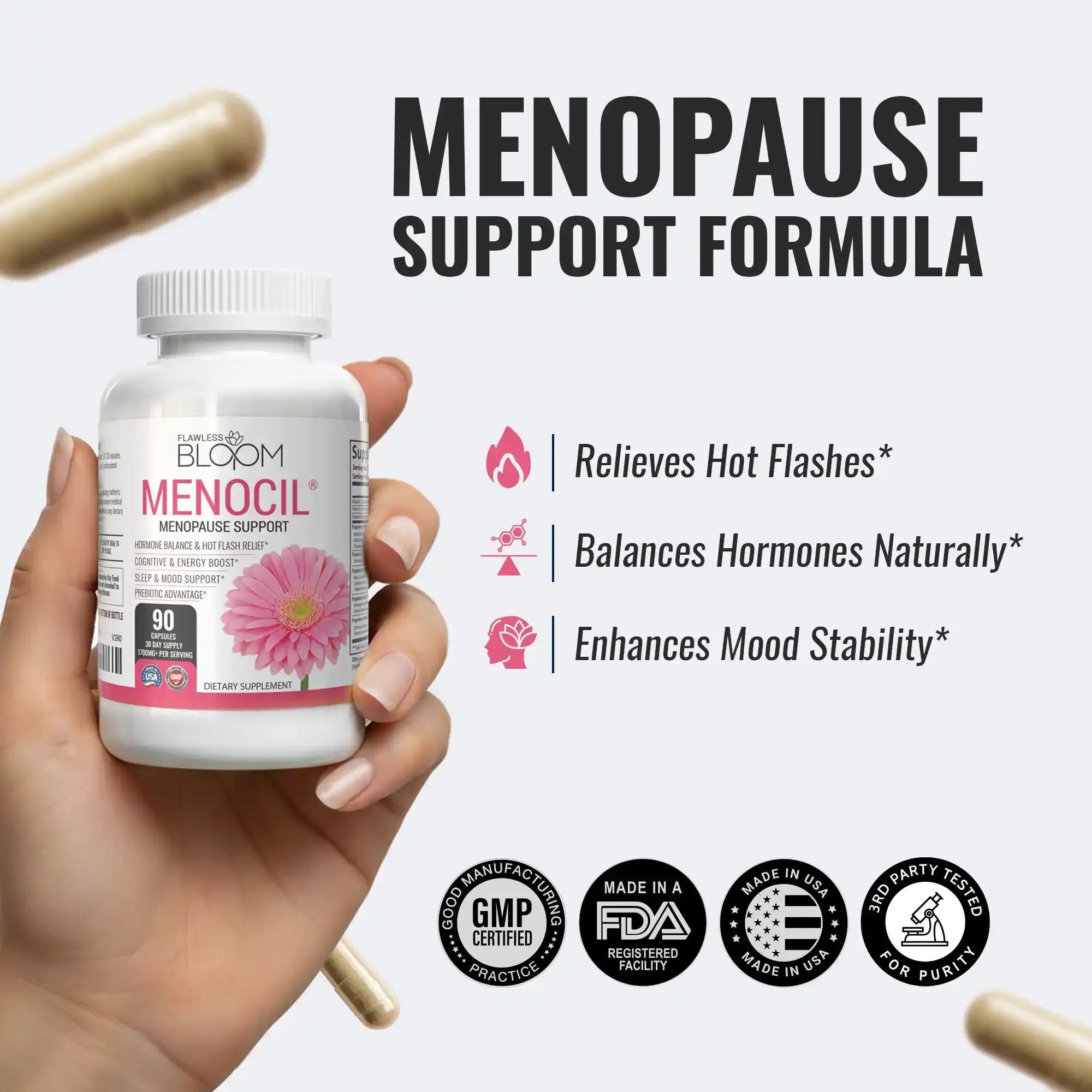 Menocil® - Menopause Support Formula with Natural Ingredients
