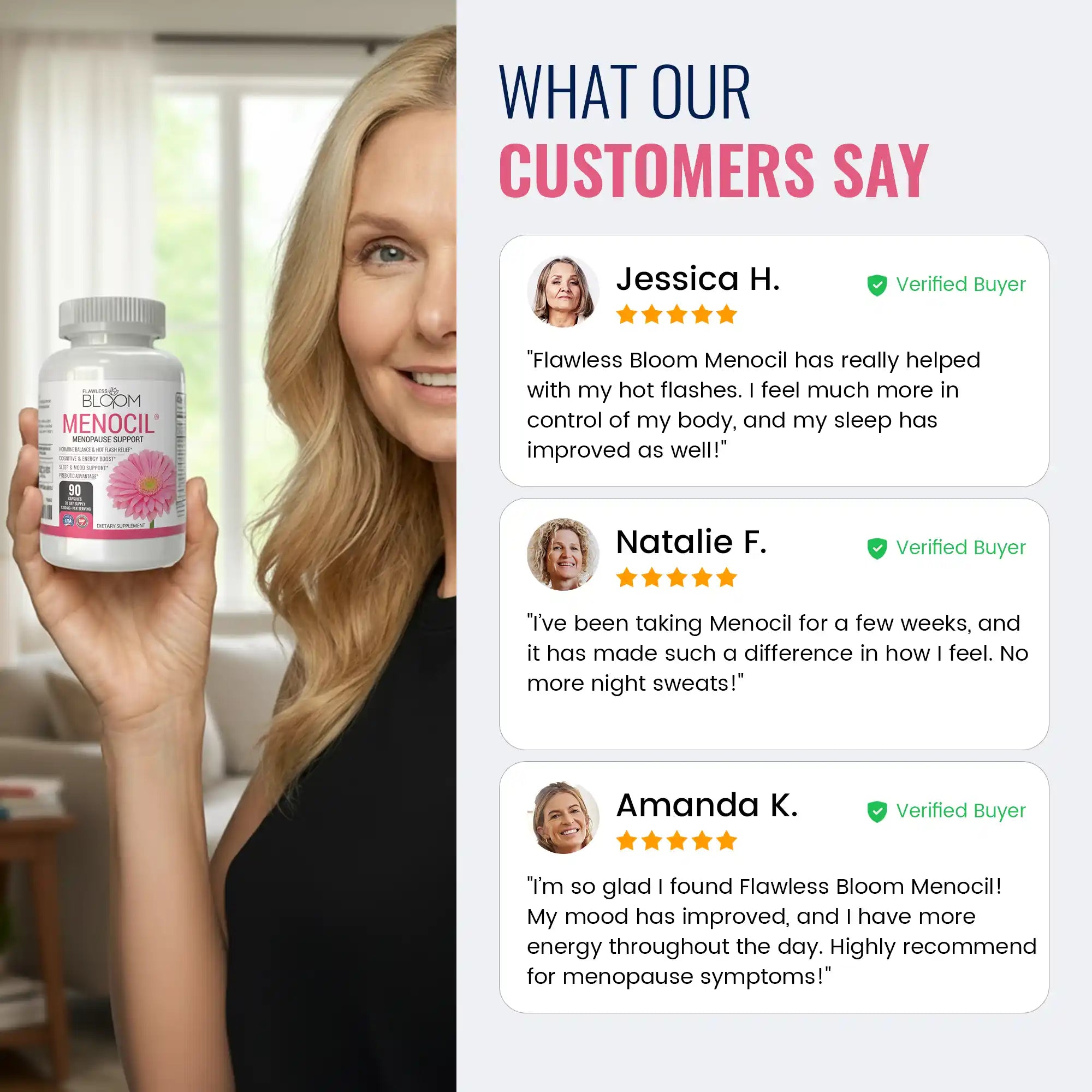 Menocil® - Menopause Support Formula with Natural Ingredients