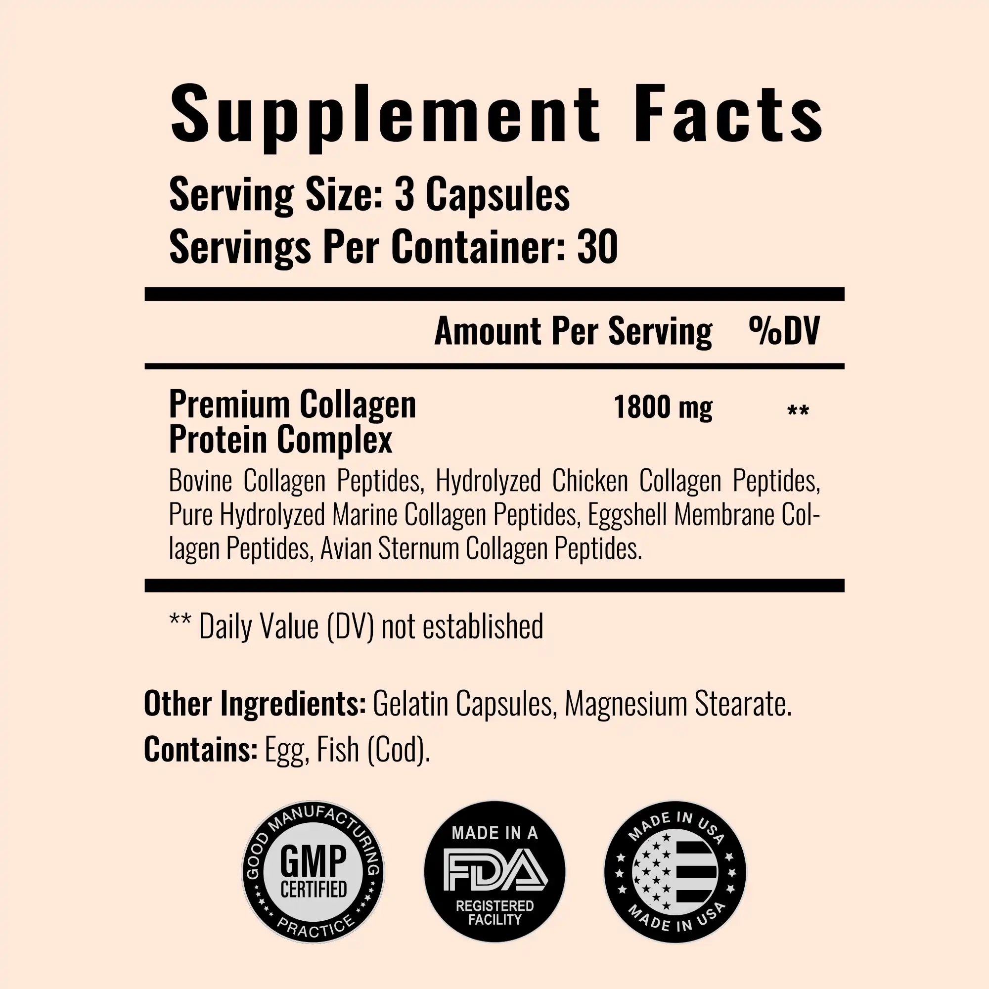 super-derm-complex-supplement-facts